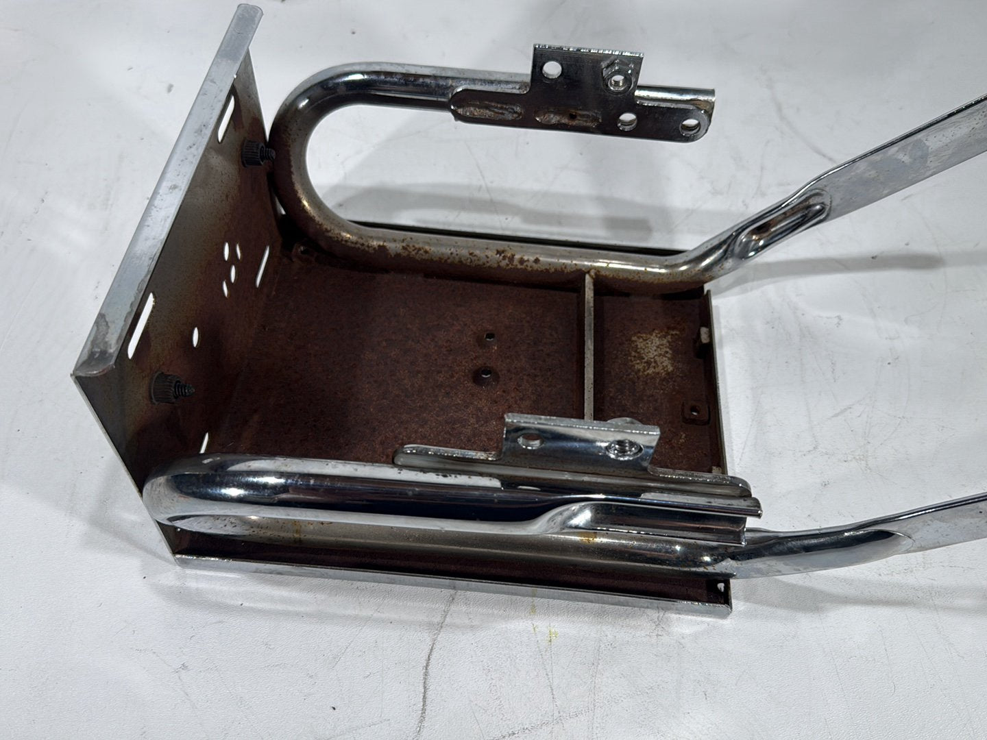 1996 Harley Electra Glide Touring FLHT OEM Rear Back Luggage Rack Storage Baggage Bar