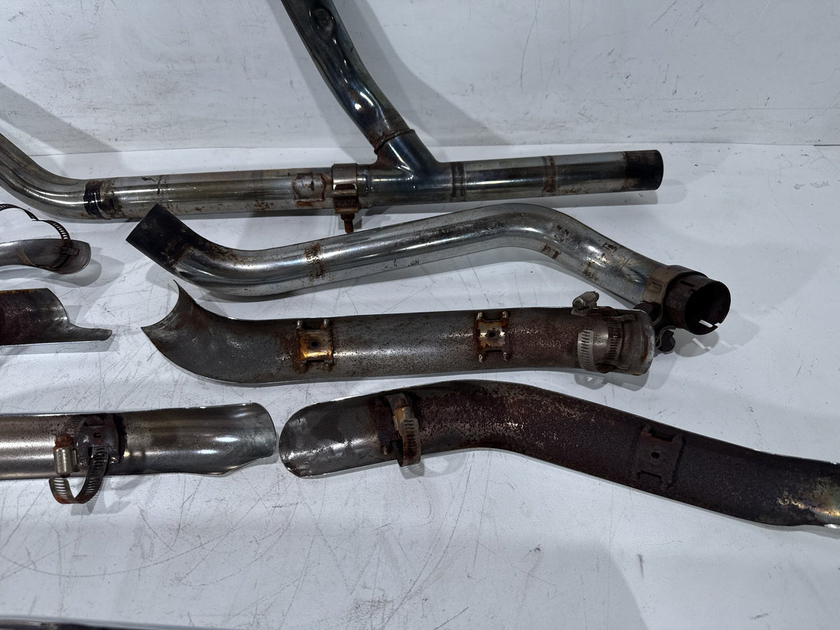 1993 Harley Electra Glide Touring FLHT OEM Exhaust Header Pipes Muffler