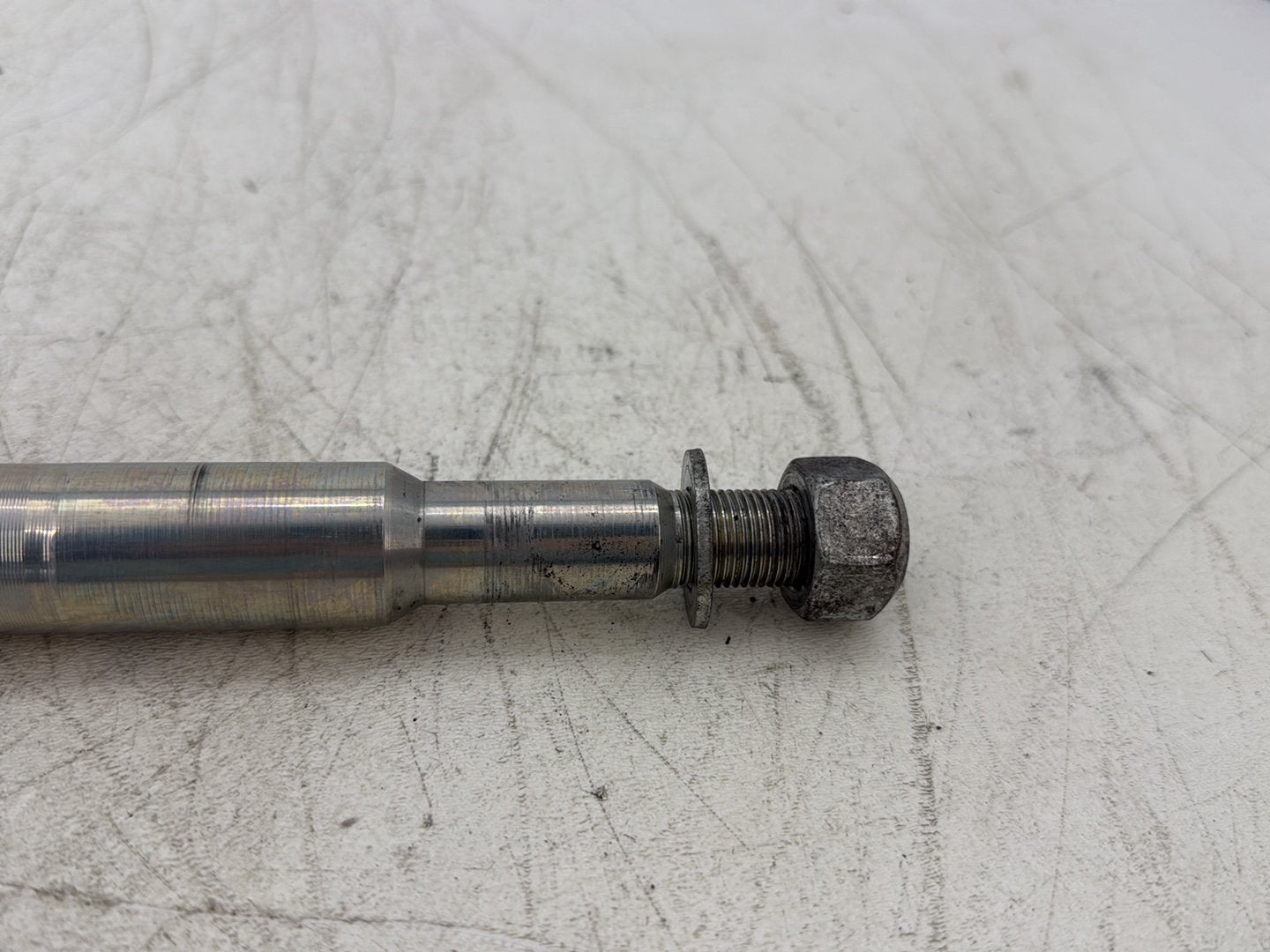 2015 Harley Road Glide Touring FLTRXS OEM Front Wheel Axle Bolt Shaft