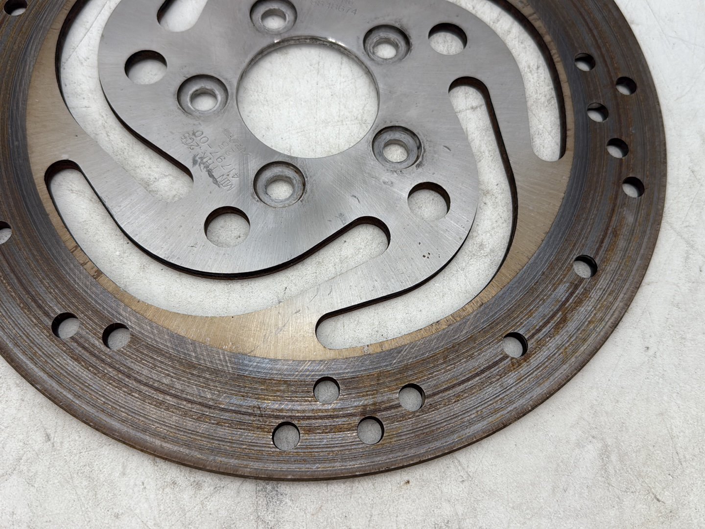 2012 Harley Dyna FXDF Fat Bob OEM Front Brake 1 Rotor Disc