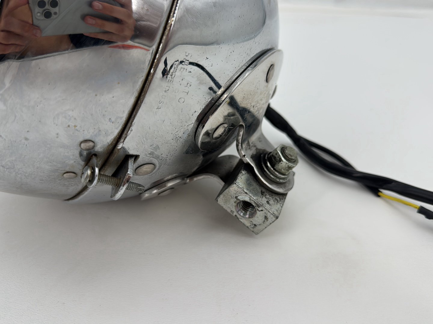 2007 Harley Softail Heritage Classic FLSTC OEM Headlight Headlamp Head Light Halogen