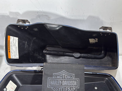 2006 Harley Touring FLHTCI Electra Glide Classic OEM Left Right Saddlebags Luggage NOKey