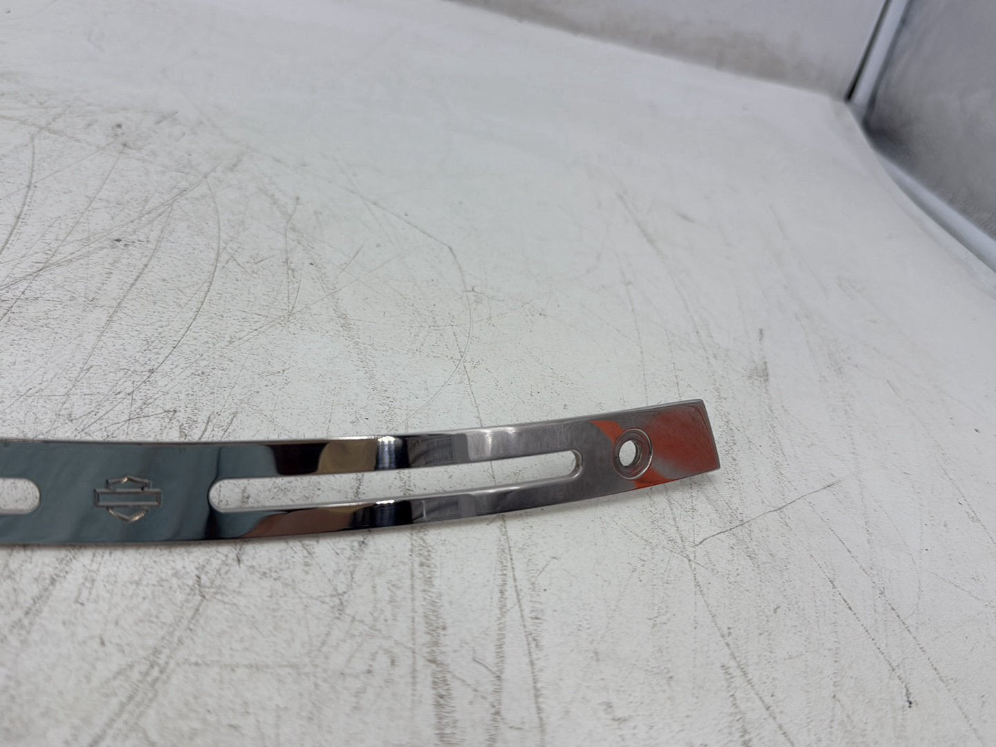 2007 Harley Electra Glide Touring OEM Front Windshield Mount Trim Strip 58247-96