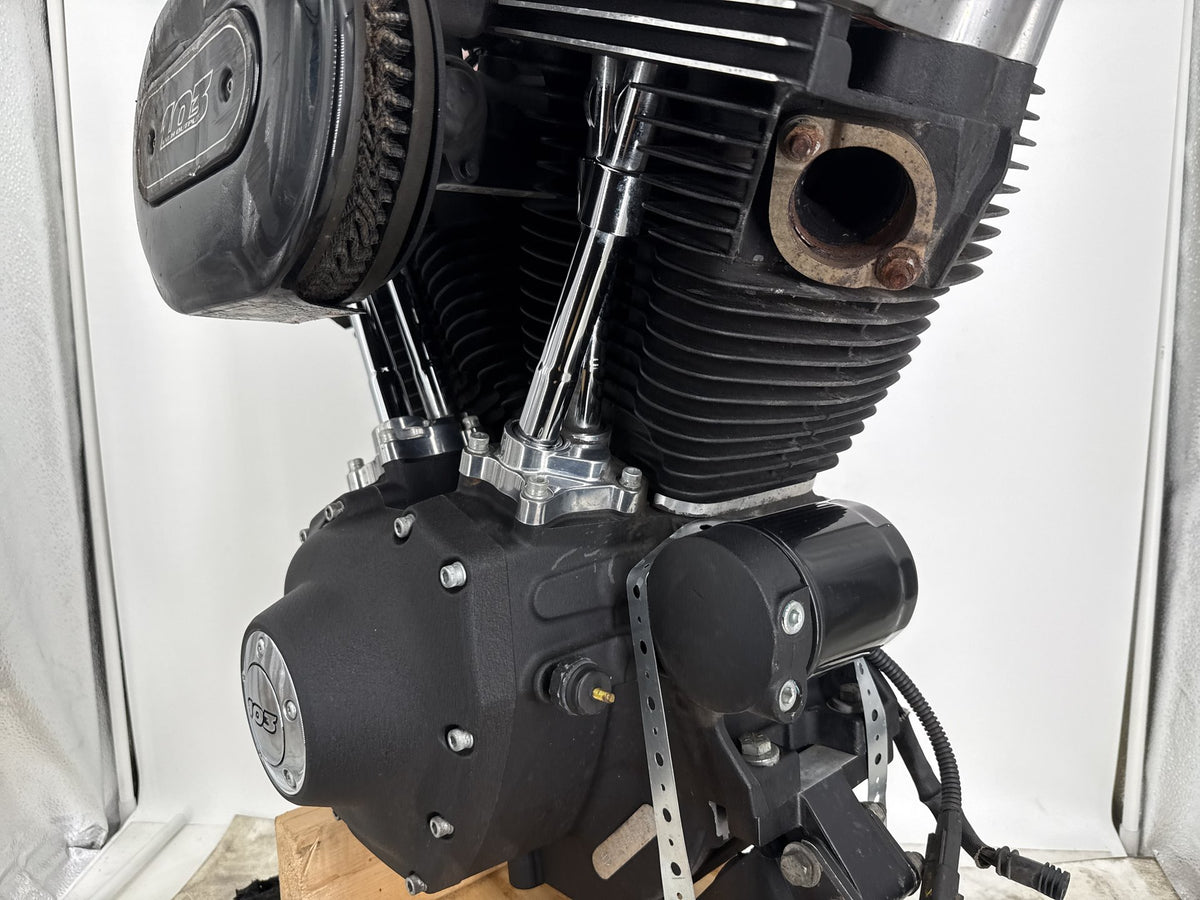 16 Harley Dyna Fat Bob FXDF 103 OEM EFI Twin Cam 103 Engine Motor air-cooled 7K