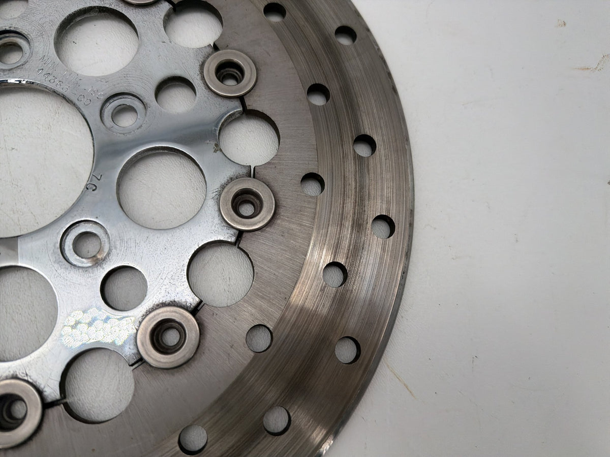 2007 Harley Electra Glide Touring CVO Eagle OEM Front Brake Rotors Disc Pair