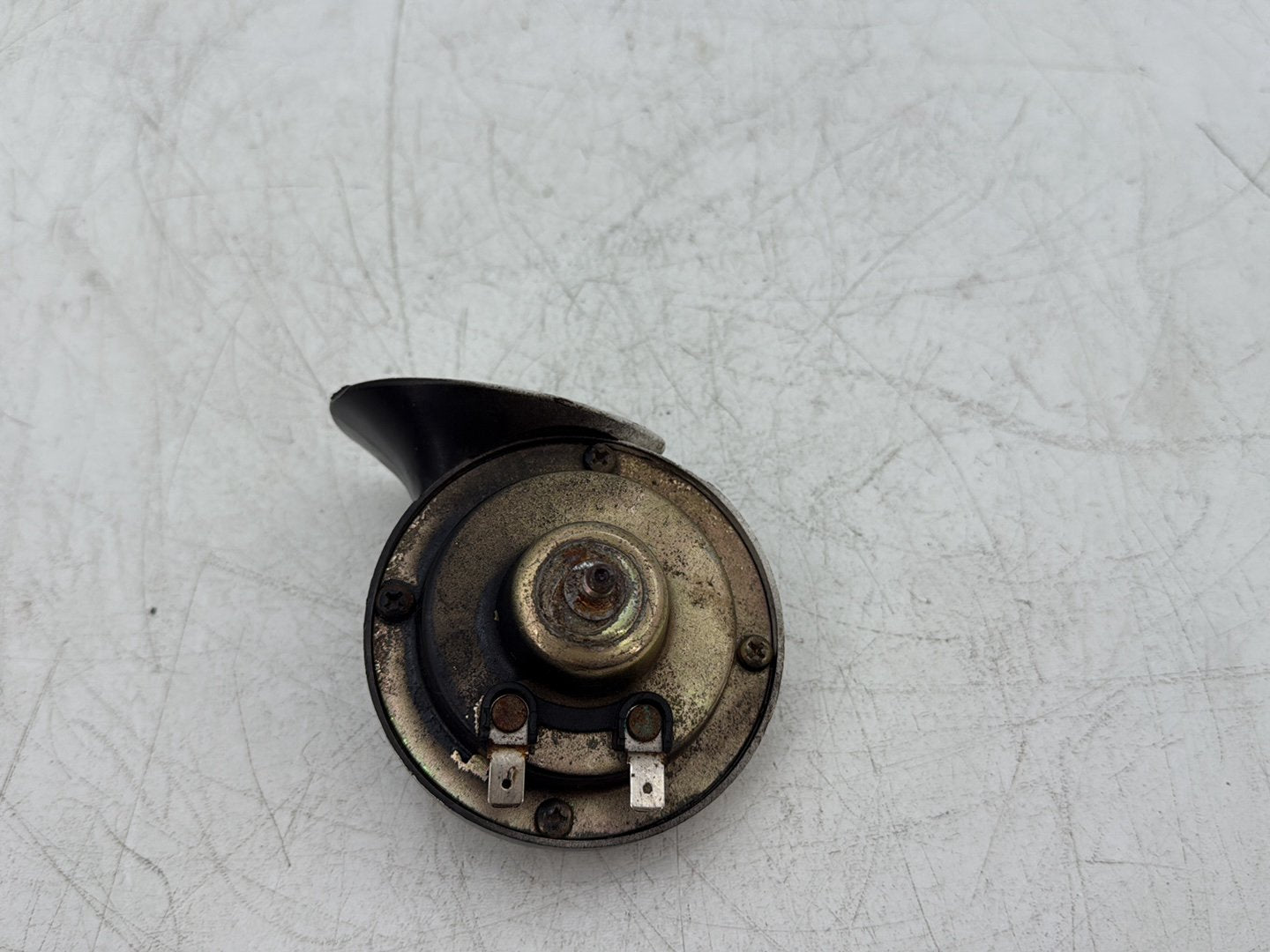 2005 Harley Dyna FXDWG Wide Glide OEM Signal Horn Klaxon Beep