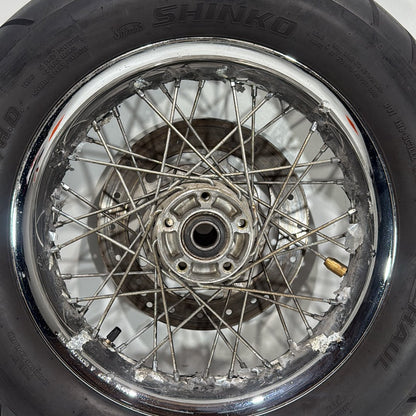 1999 - 2006 Harley-Davidson Touring Electra Glide Ultra Rear Wheel Rim Tire Spoked  	43440-05A