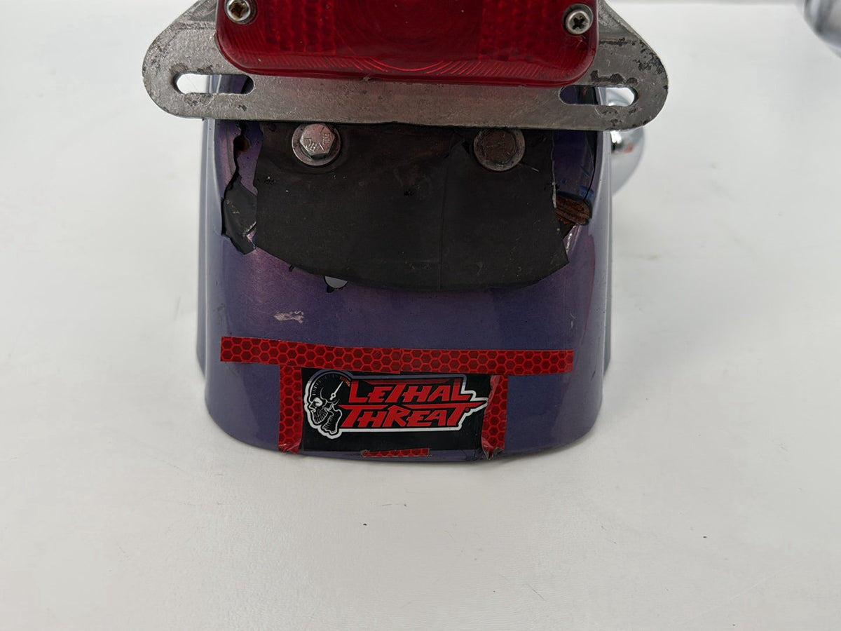 1993 Harley Sportster XLH883H Hugger 883 Rear Wheel Fender Taillight Brake Lamp