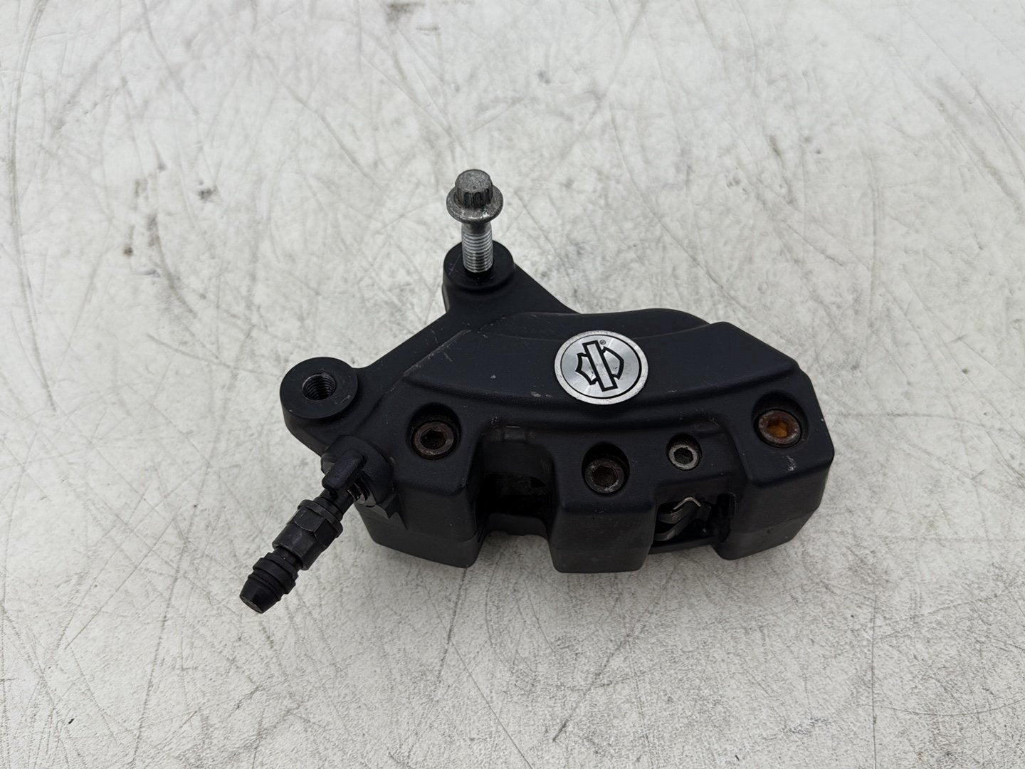 2016 Harley Road King Touring FLHR OEM Front Right 1 Brake Caliper