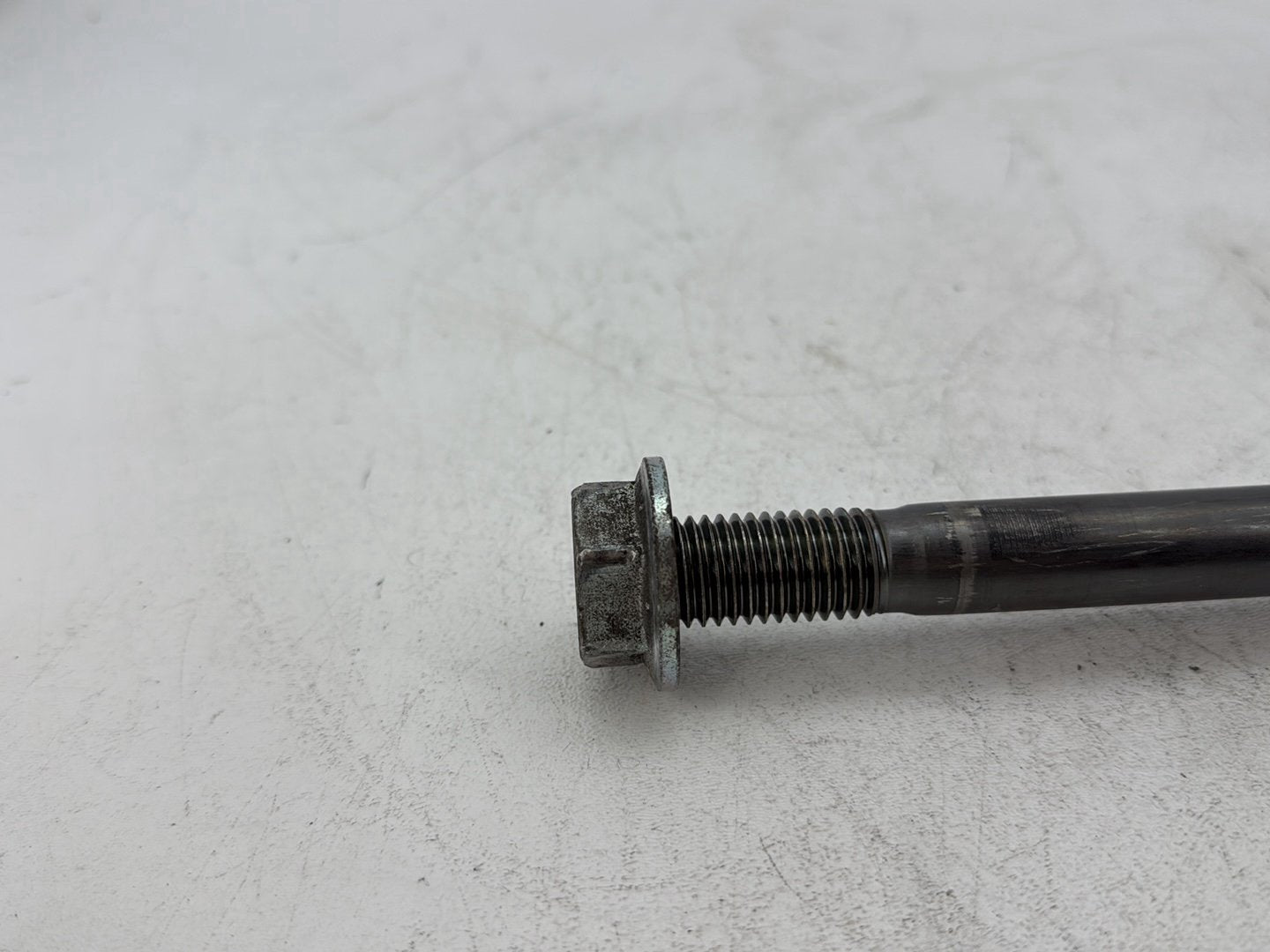2006 Harley Dyna FXDWGI Wide Glide OEM Rear Fork Swingarm Pivot Bolt Shaft