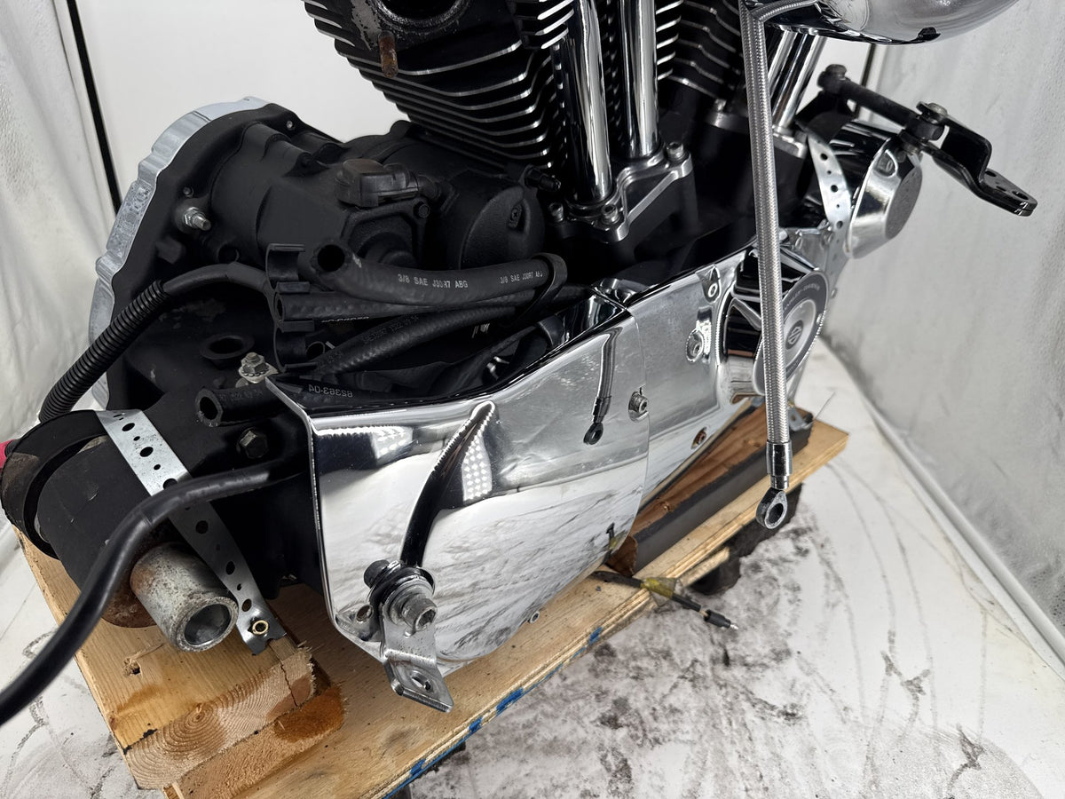2013 Harley Sportster 1200 Custom XL1200C EFI 1200 Engine Motor Transmission 20K