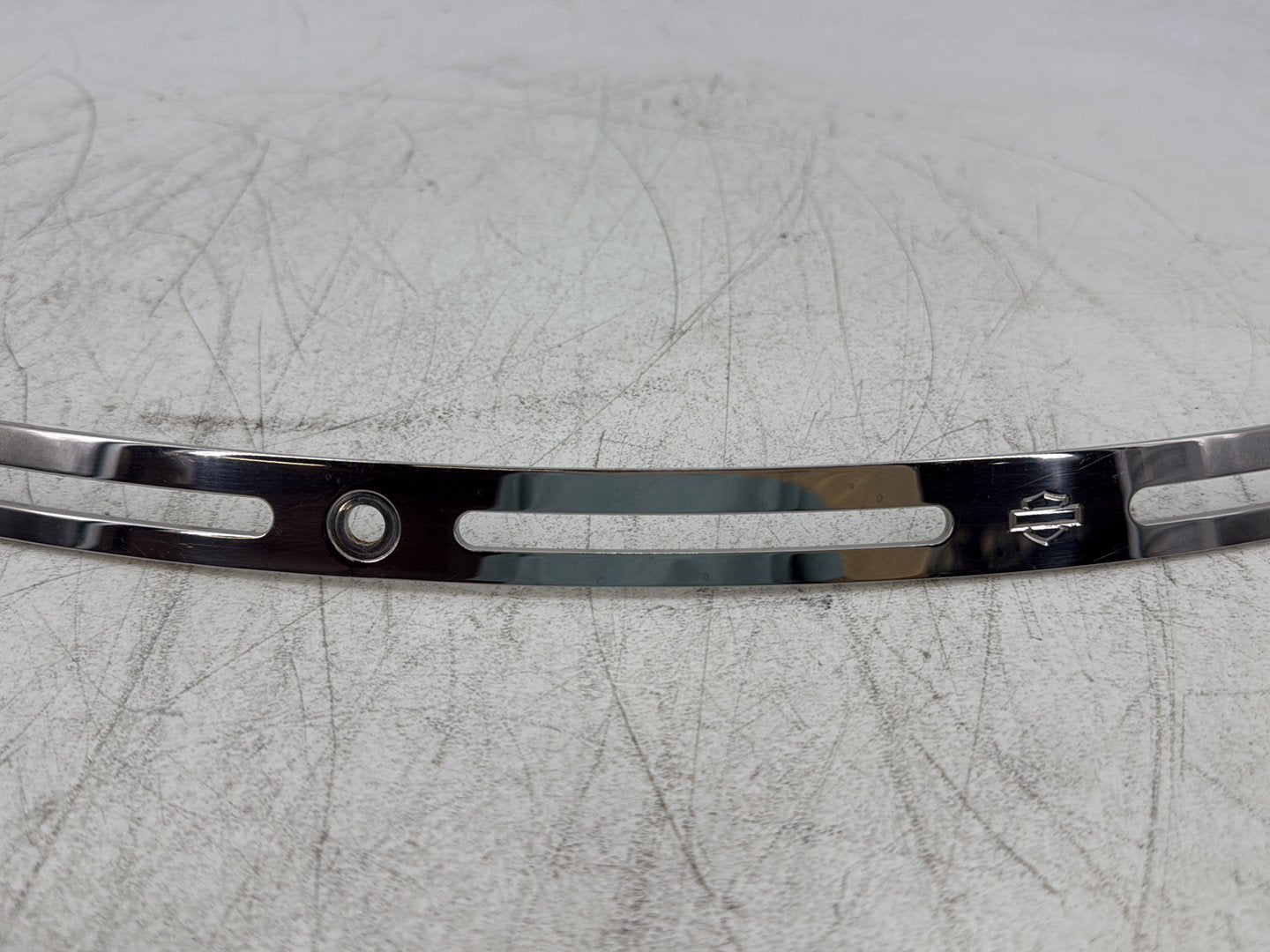 2007 Harley Electra Glide Touring OEM Front Windshield Mount Trim Strip 58247-96