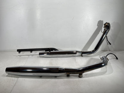 2007 Harley Softail Heritage Classic FLSTC OEM Exhaust Header Pipes Muffler