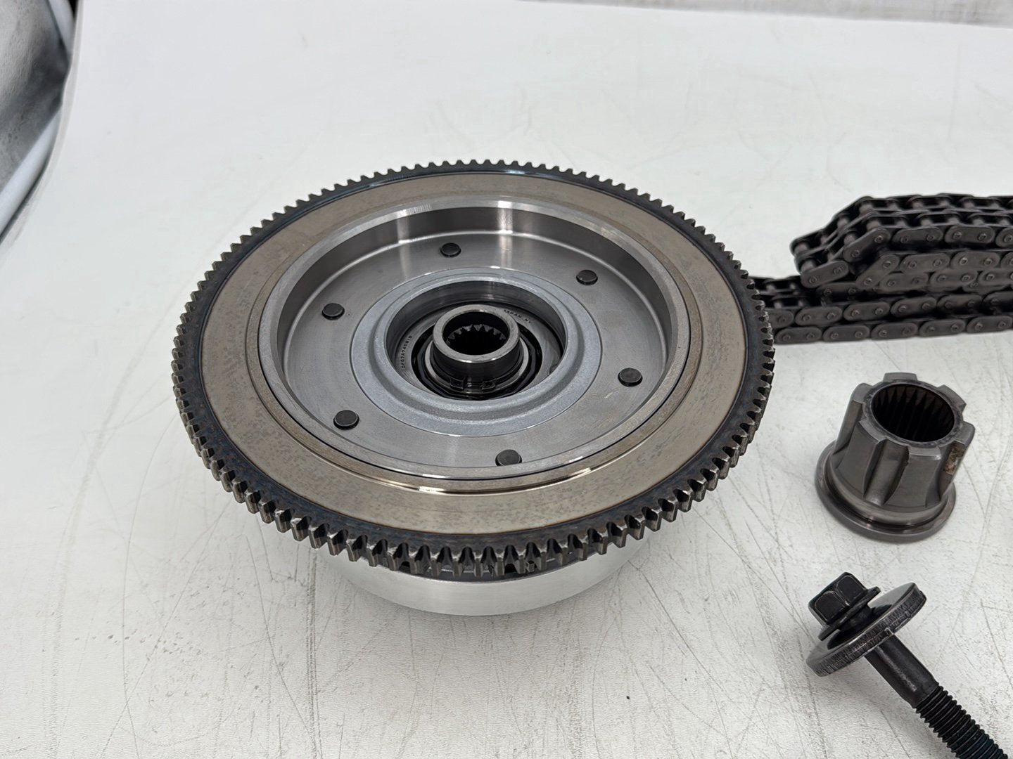 2011 Harley Softail FLSTFB Fat Boy OEM Clutch Basket Chain Tensioner Kit