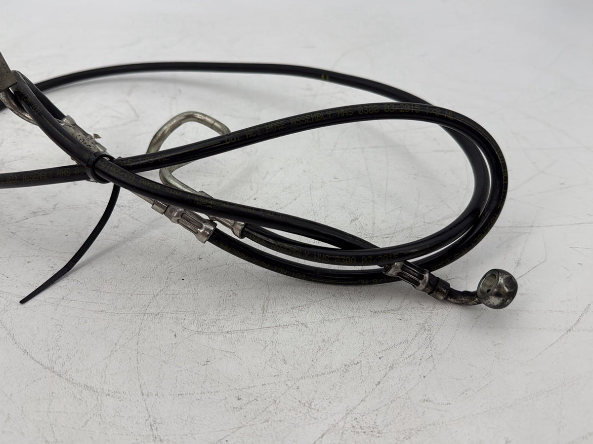 2015 Harley Touring FLHXS Street Glide OEM Front Brake Hose Line Pipe ABS