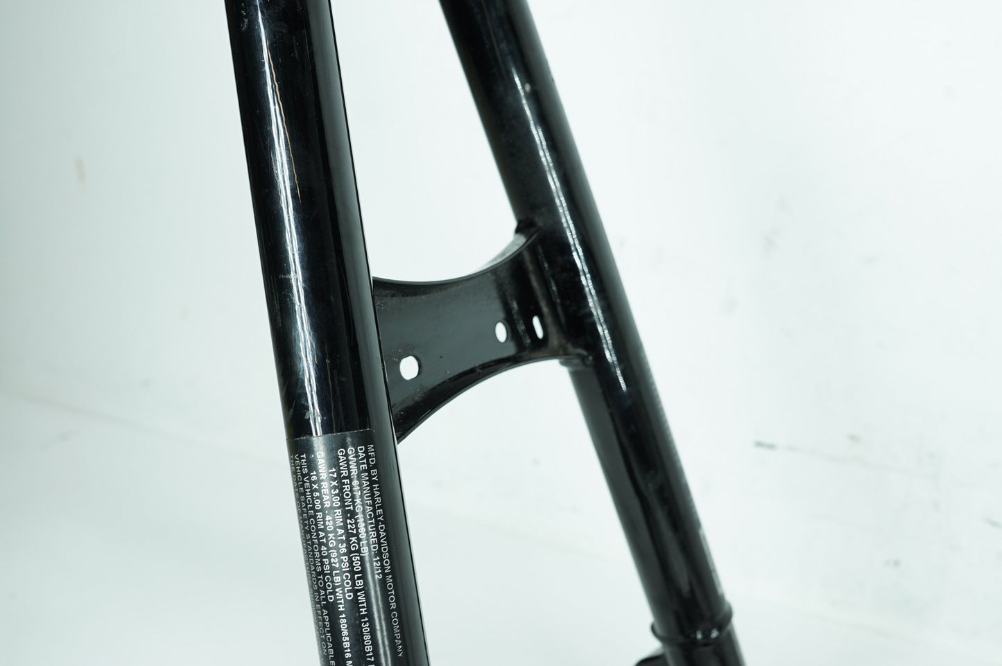 2008 - 2016 Harley-Davidson Touring Electra Ultra Body Main Frame Chassis NO Title 47900-11BHP