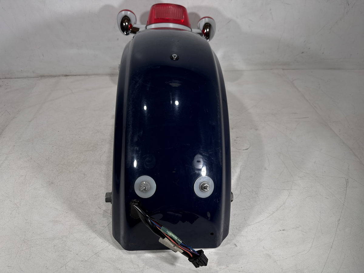 11 Harley Electra Glide Touring Police OEM Rear Wheel Fender & Turn Signals Bar
