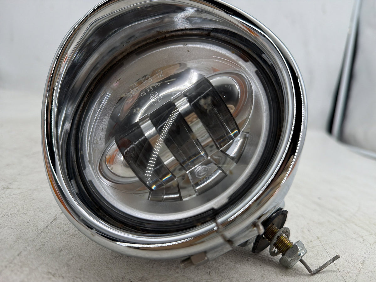 15 Harley Electra Glide Touring Ultra OEM Headlight Headlamp Head Lamp Light LED