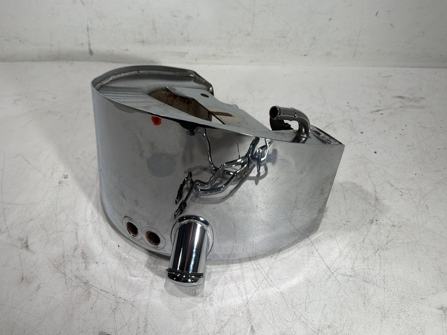 2011 Harley Heritage Softail Classic FLSTC OEM Oil Tank Reservoir Bottle Canister & Dipstick