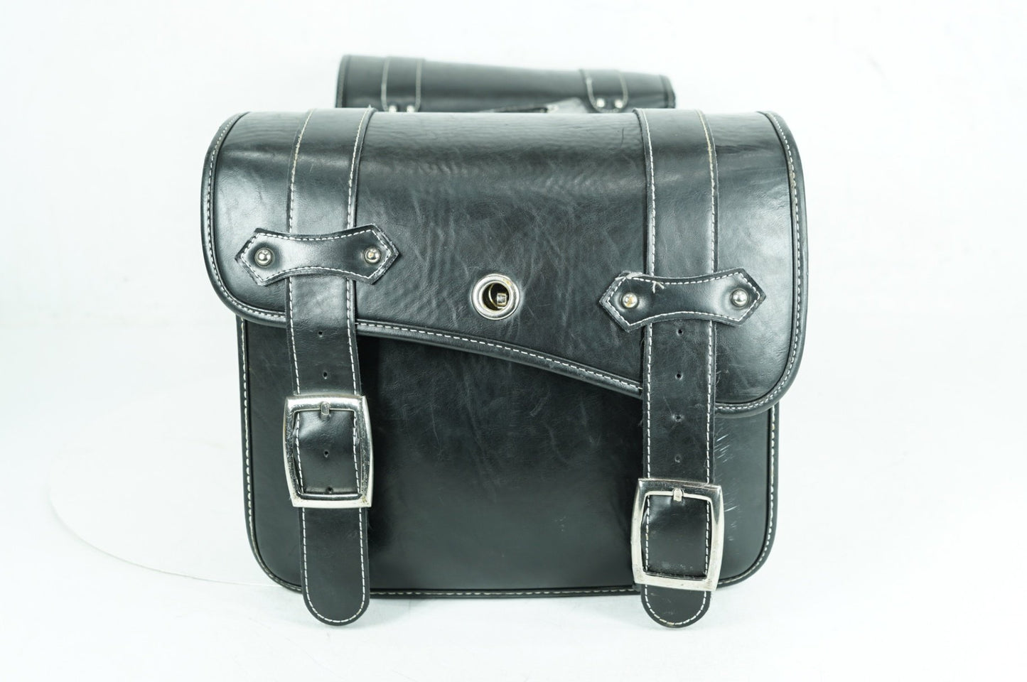 2012 - 2026 Harley-Davidson Sportster Iron 883 Rear Left Right Saddlebags Luggage Leather QINGROCK