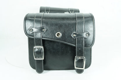 2012 - 2026 Harley-Davidson Sportster Iron 883 Rear Left Right Saddlebags Luggage Leather QINGROCK