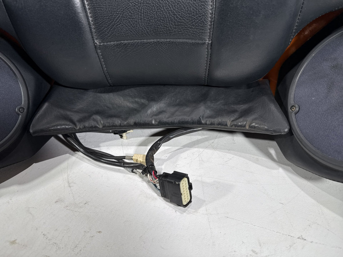 2014 Harley Electra Glide Touring Ultra OEM Pass Backrest Tour Pak Luggage NOKey
