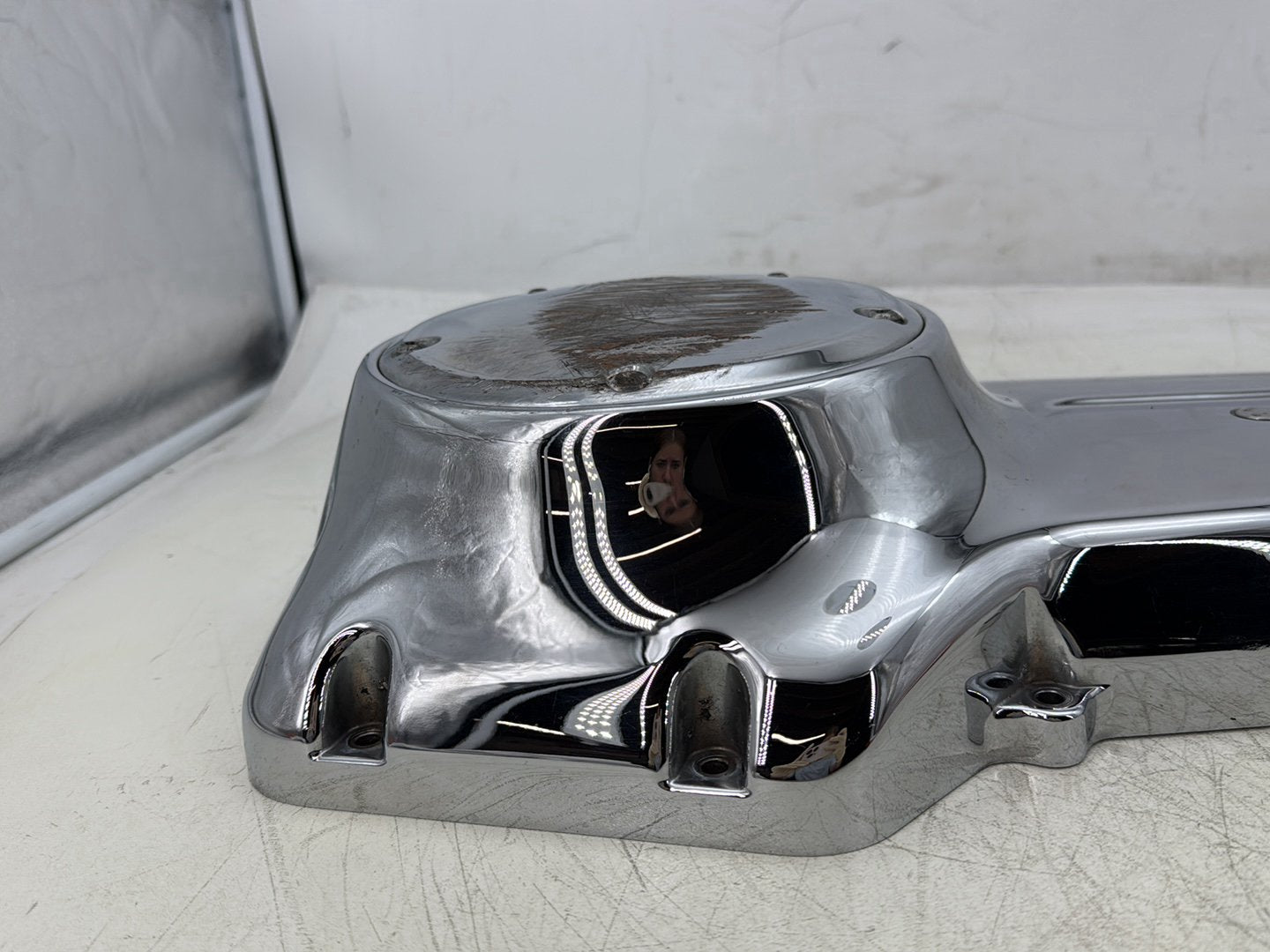 2012 Harley Dyna Super Glide Custom FXDCI OEM Outer Primary Clutch Cover