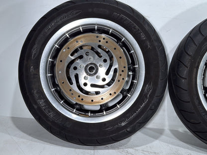 2007 Harley Touring FLHTC Electra Glide Classic OEM Front & Rear Wheel Rim Tire
