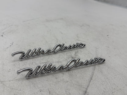 2003 Harley Electra Glide Touring Ultra FLHTCUI OEM Front Fender Emblem Medallion Nameplate Sticker
