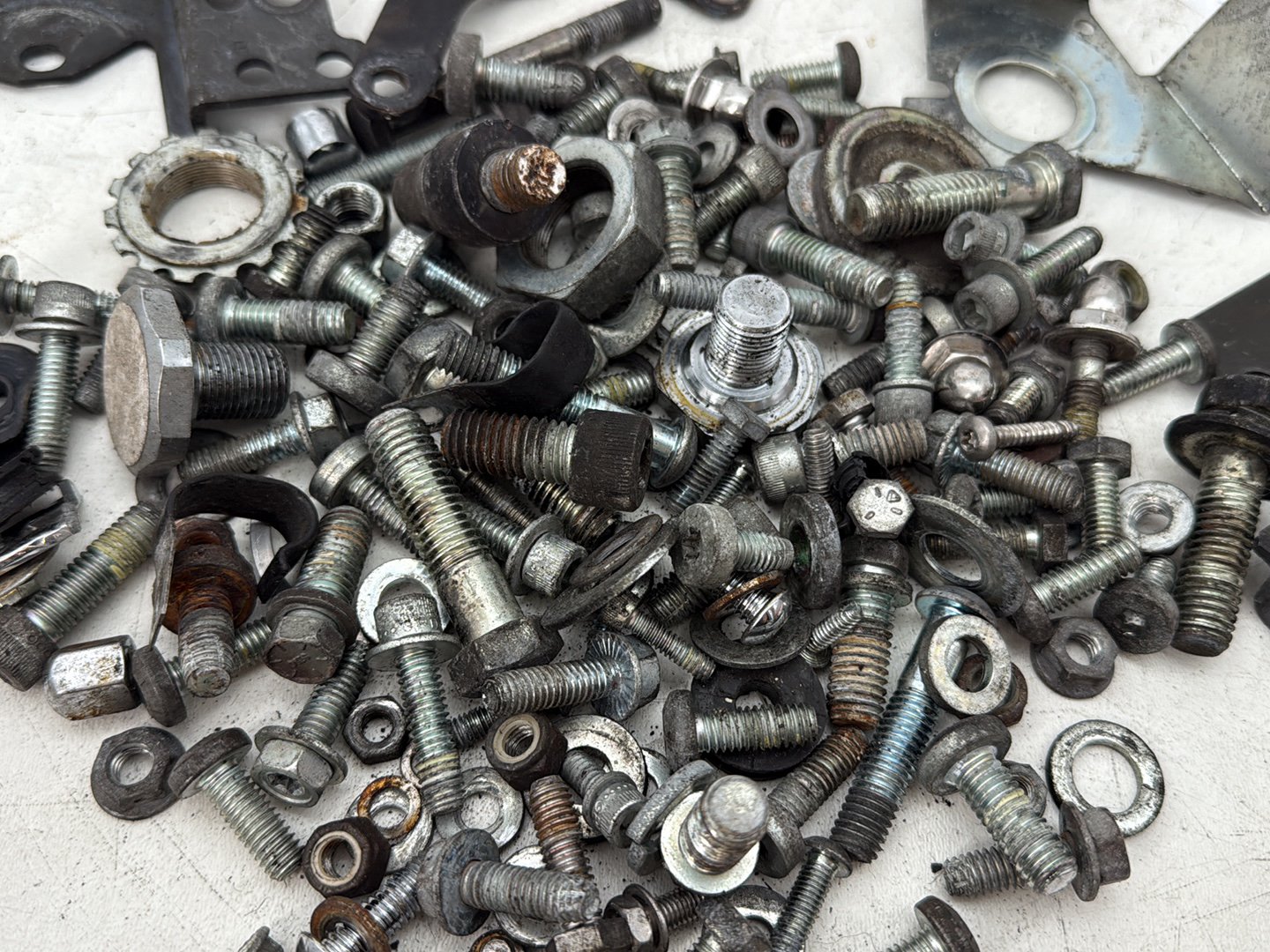 2008 Harley Road King Touring FLHR OEM Hardware Bolts Nuts & Brackets