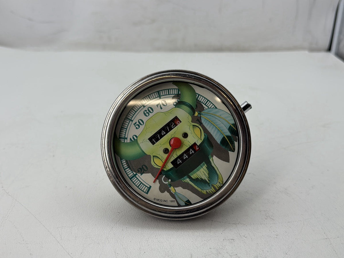 91 Harley Heritage Softail Classic Speedo Speedometer Gauge Cluster 17K