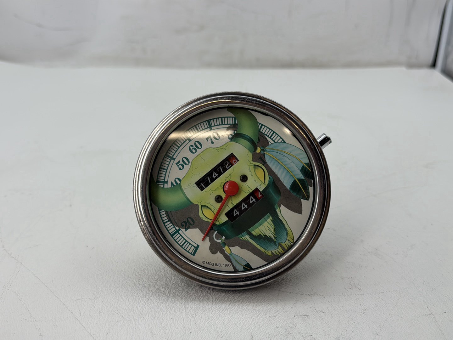 91 Harley Heritage Softail Classic Speedo Speedometer Gauge Cluster 17K