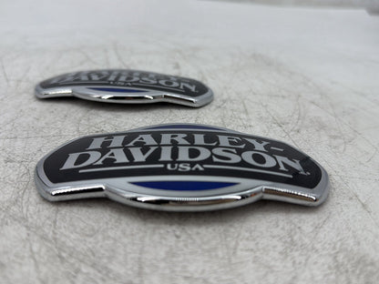 2013 Harley Electra Glide Touring Ultra FLHTCUI OEM Fuel Tank Badges Trim Logo Sticker