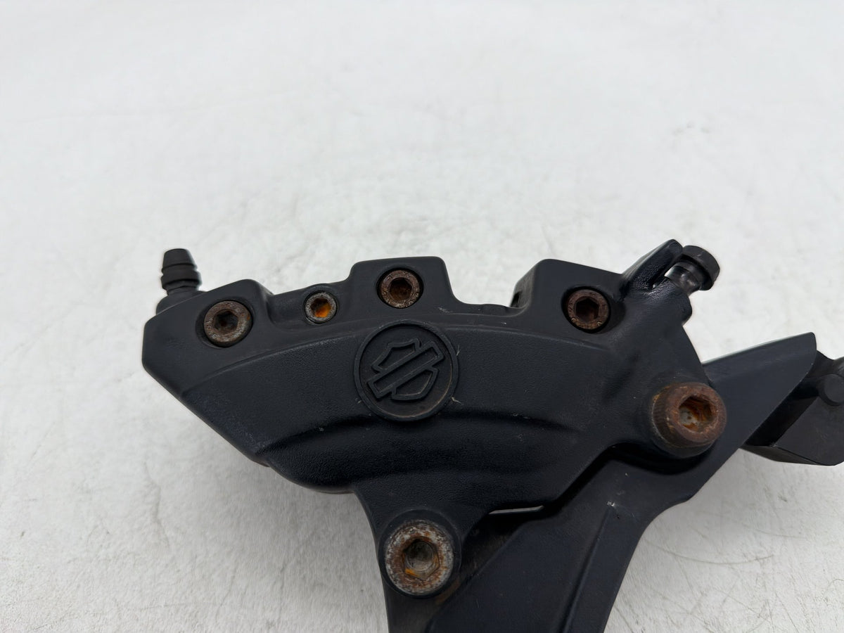 2010 Harley Street Glide Touring FLHX OEM Rear Back Brake Caliper w/ Bracket