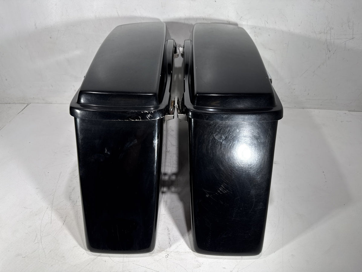 2002 Harley Electra Glide Touring FLHT OEM Left Right Saddlebags Luggage NOKey
