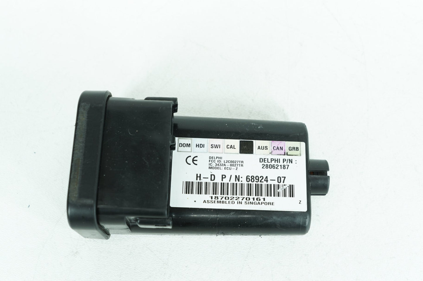 2007 - 2012 Harley-Davidson Touring Electra Glide Ultra Turn Signal Security Module TSSM 68924-07