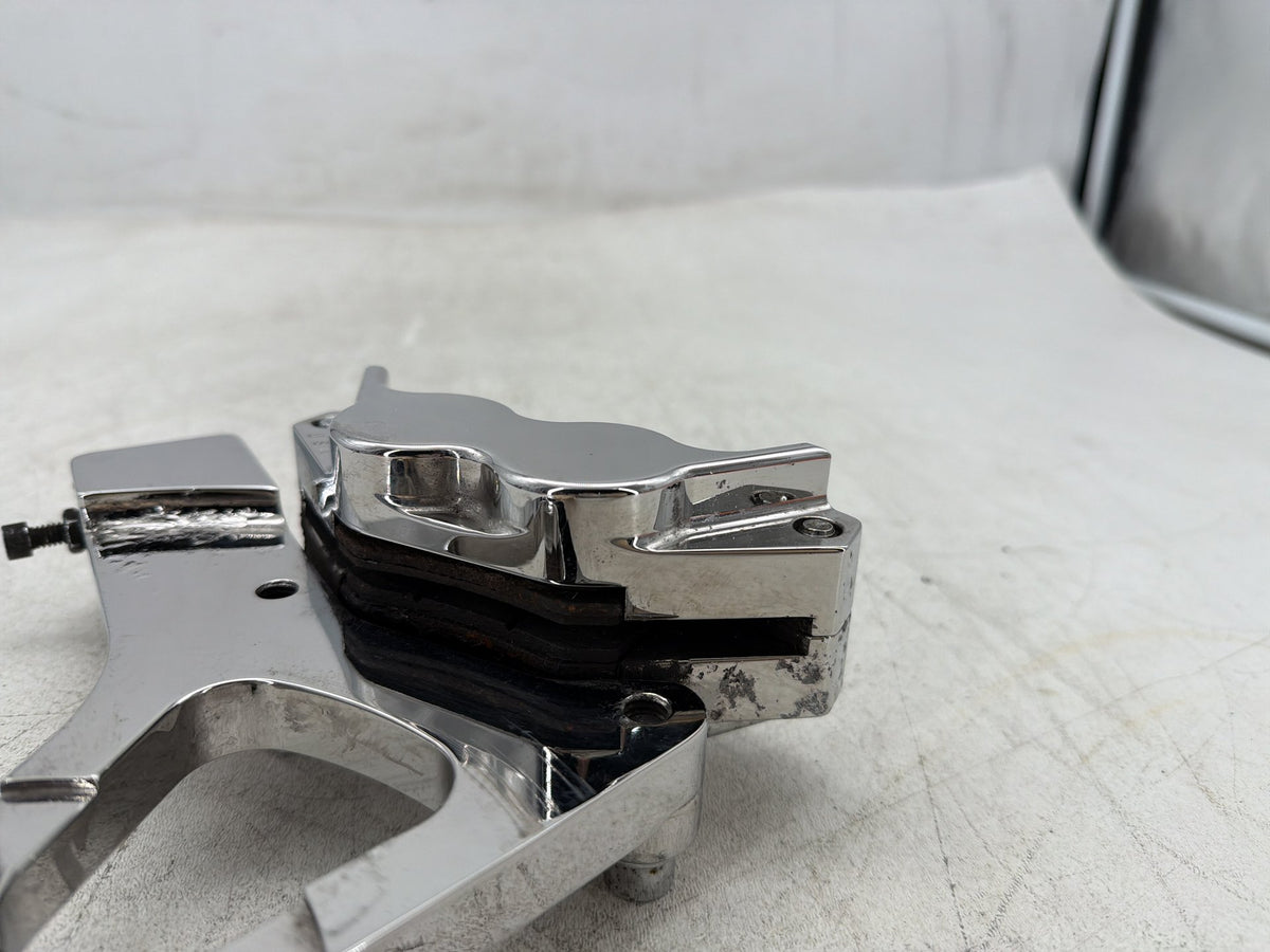 2002 Harley Dyna Wide Glide Rear Back Brake Caliper Bracket performance Peeling
