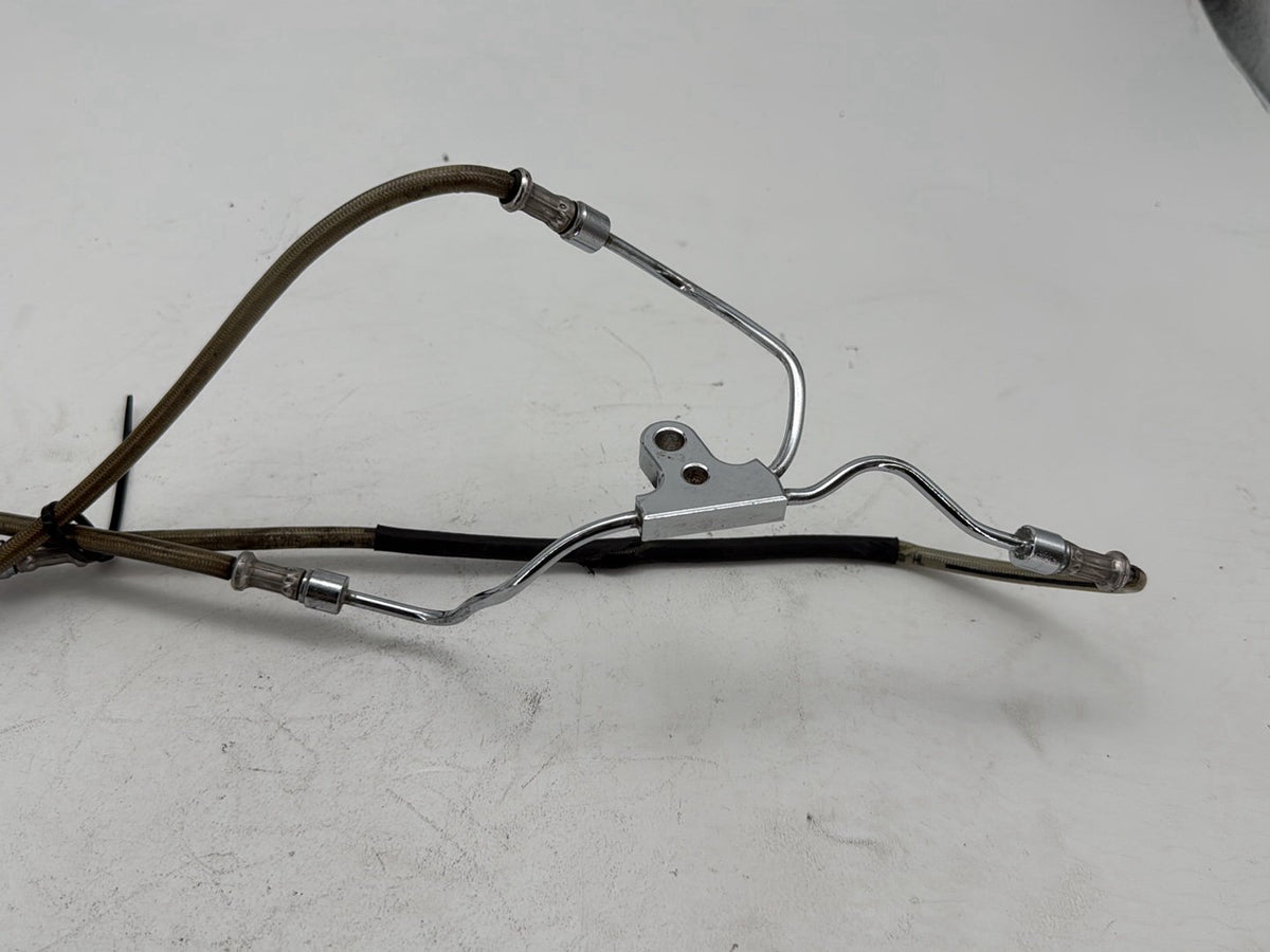 2005 Harley Electra Glide Touring CVO Screamin OEM Front Brake Hose Line Pipe
