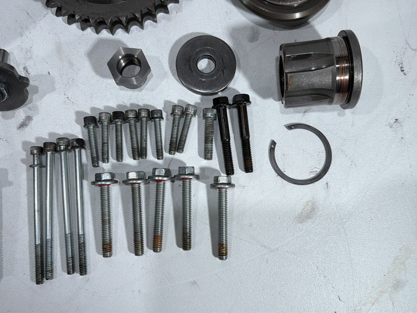 2011 Harley Heritage Softail Classic FLSTC OEM Clutch Basket Chain Tensioner Kit