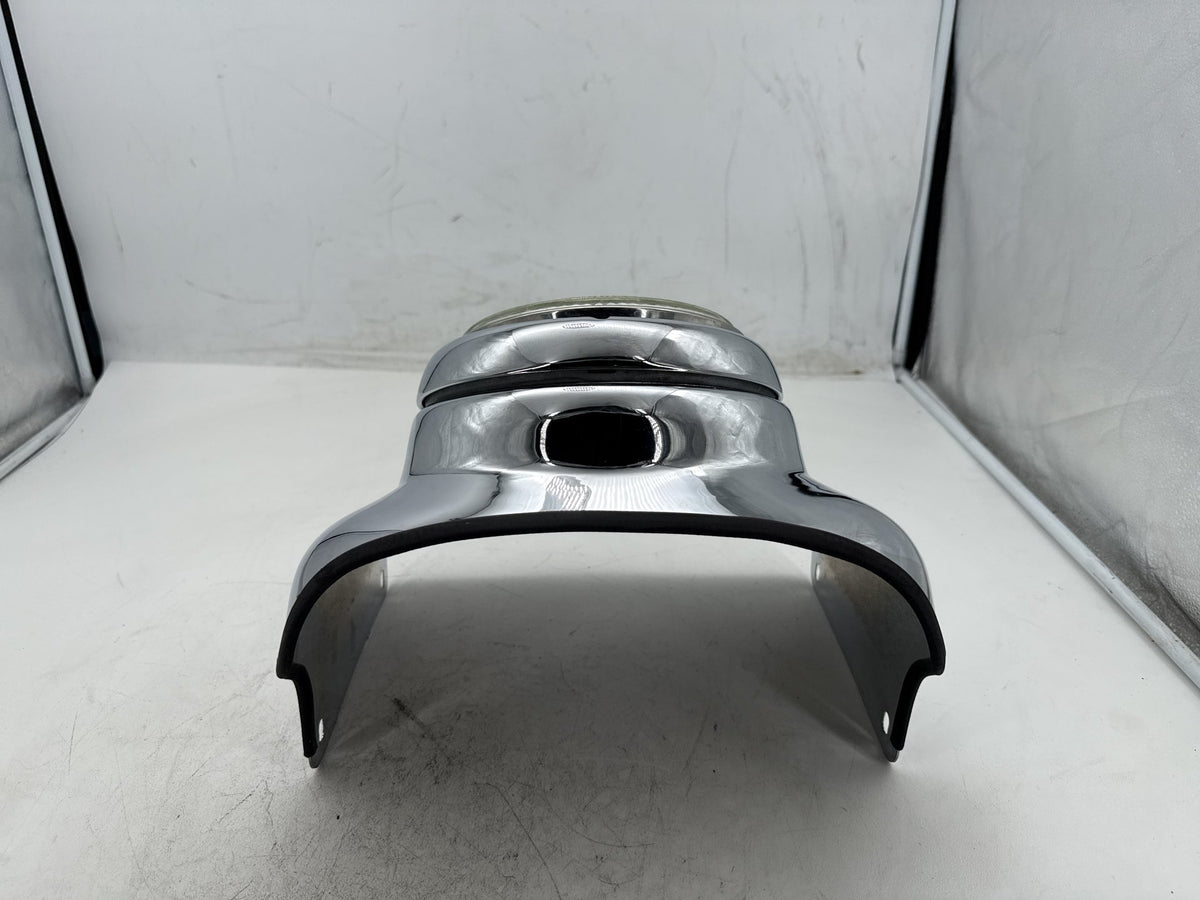 93 Harley Electra Glide Touring Headlight Headlamp Head Light Halogen w/ Nacelle