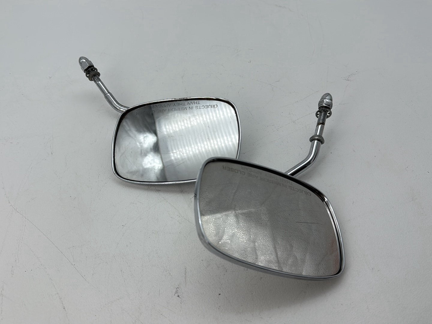 1991 Harley Heritage Softail Classic FLSTC OEM Left Right Rear View Mirror