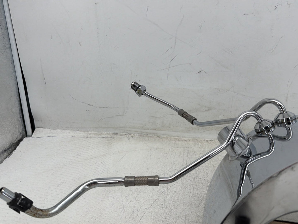 03 Harley Softail Deuce FXSTD OEM Oil Tank Reservoir Bottle Canister & Dipstick