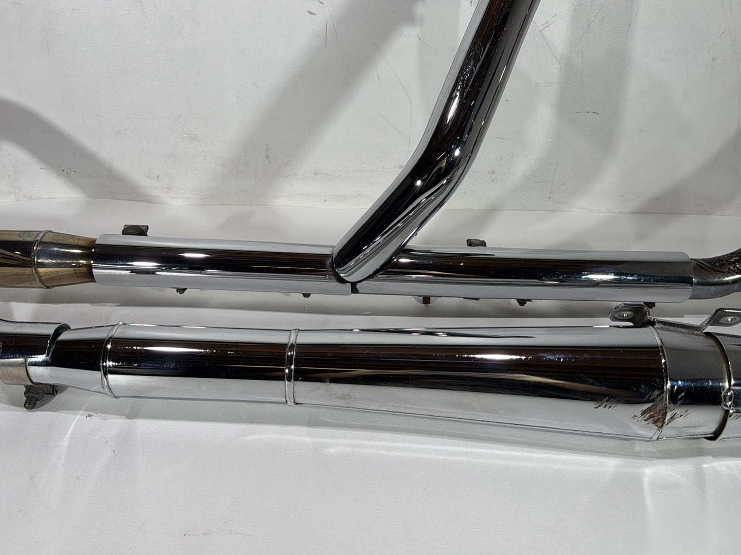 1998 Harley Road King Touring FLHRCI Classic OEM Exhaust Header Pipes Muffler