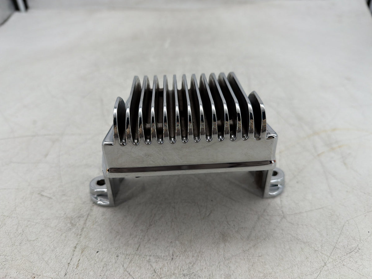 09 Harley Electra Glide Touring CVO Eagle OEM Voltage Regulator Rectifier CHROME