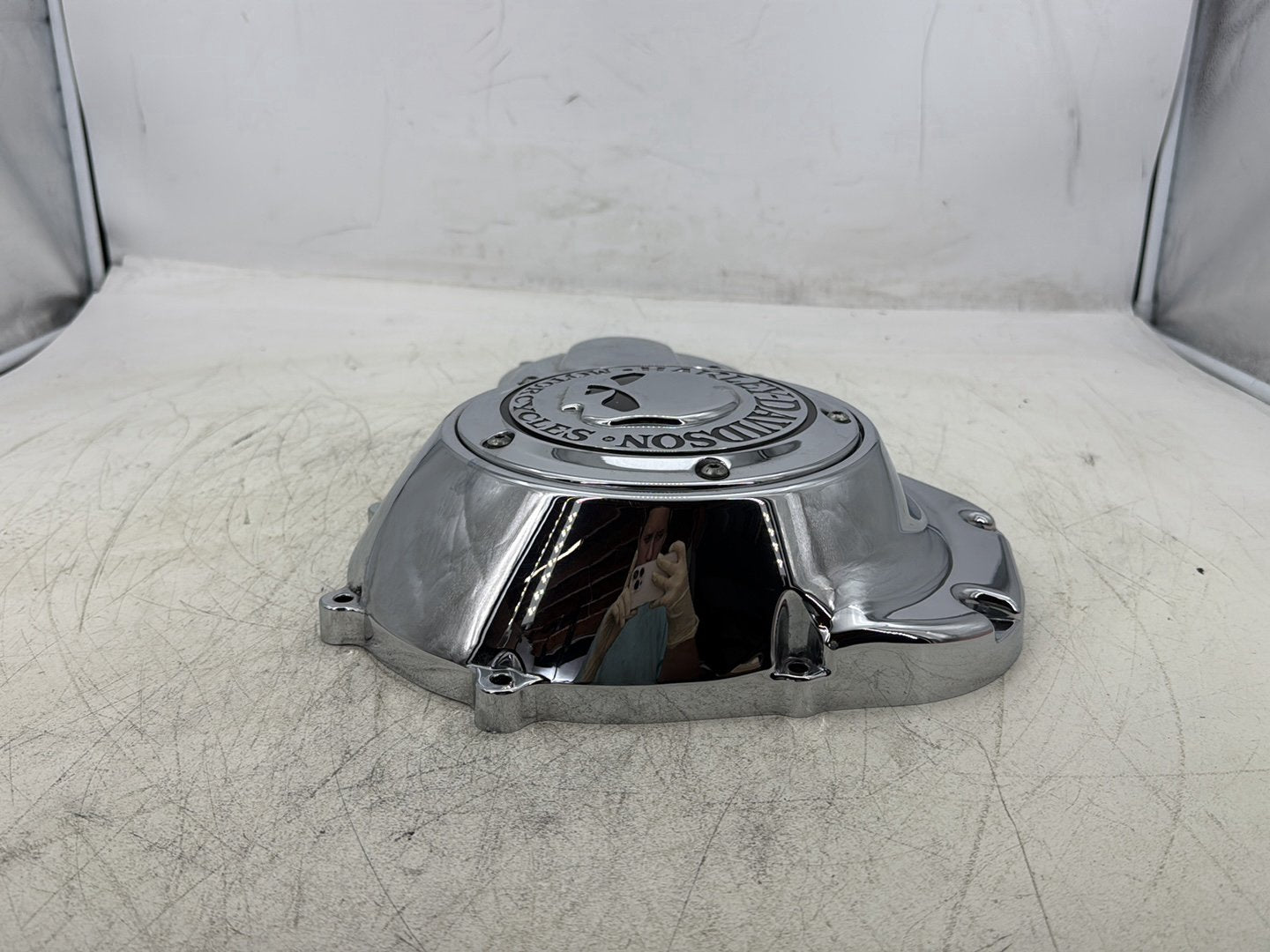 2007 Harley Touring FLHTC Electra Glide Classic OEM Outer Primary Clutch Cover