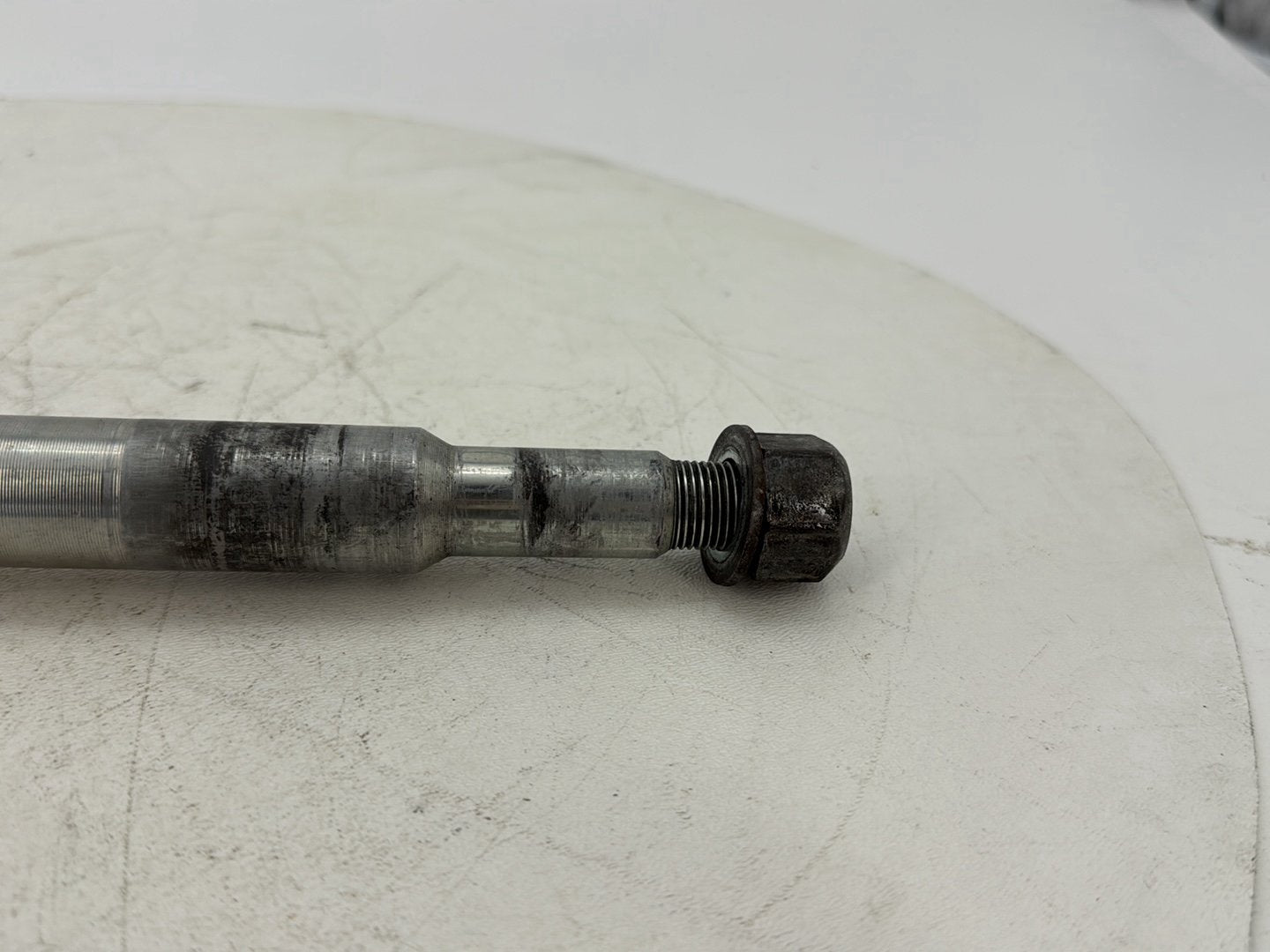 2012 Harley Dyna Fat Bob FXDF 103 OEM Front Wheel Axle Bolt Shaft