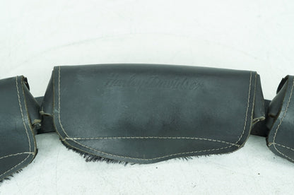 1999 - 2006 Harley-Davidson Touring Electra Glide Classic Front Onboard Tool Bag Leather Storage Pouch bag