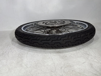 2005 Harley Sportster XL883C 883 Custom OEM Front Wheel Rim Tire Spoked