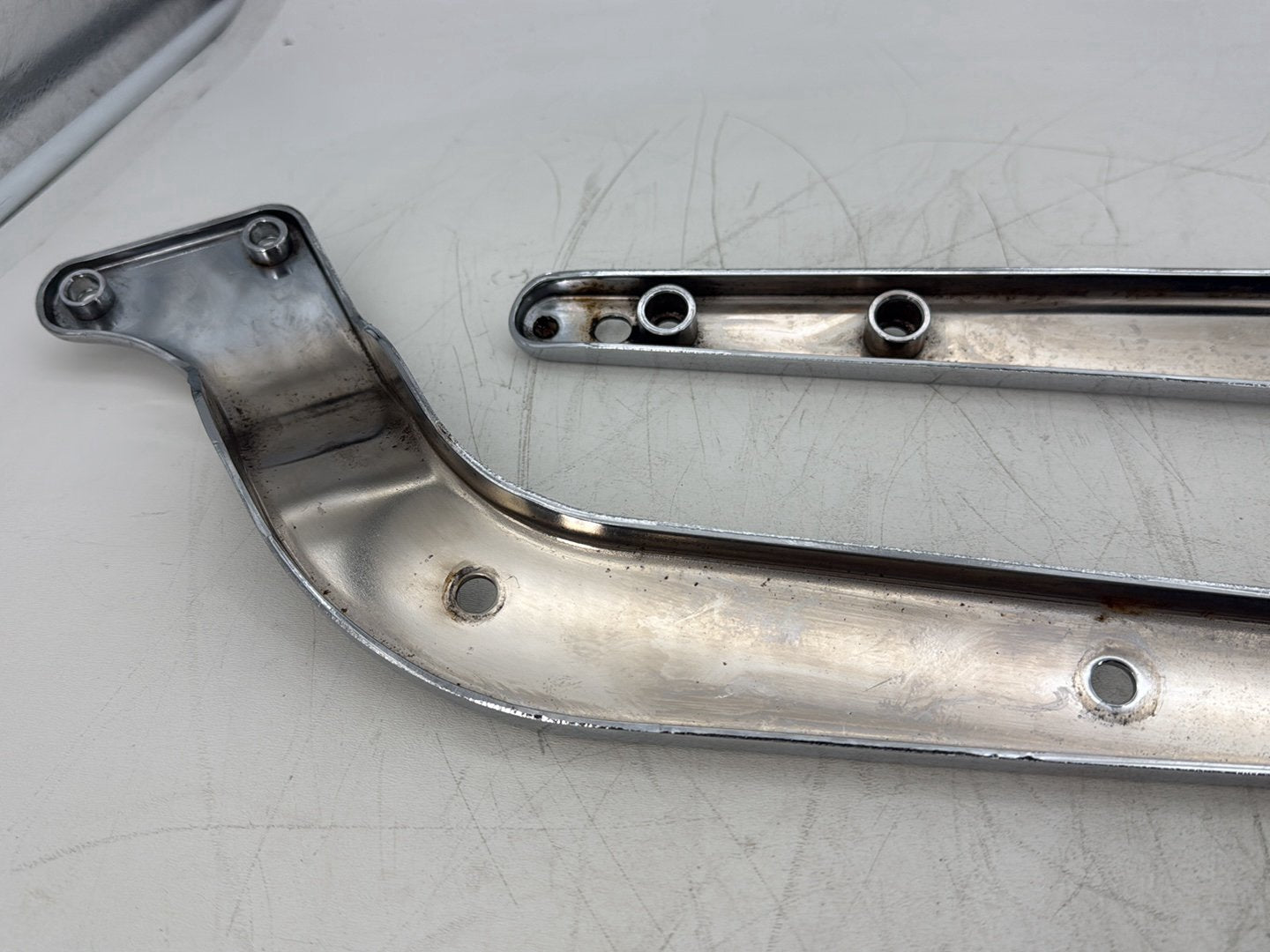 2006 Harley Softail FLSTCI Heritage Classic OEM Rear Left Right Fender Struts Bracket