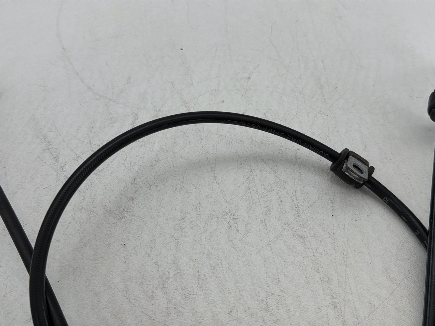 2009 Harley Dyna Street Bob FXDB OEM Front Brake Hose Line Pipe